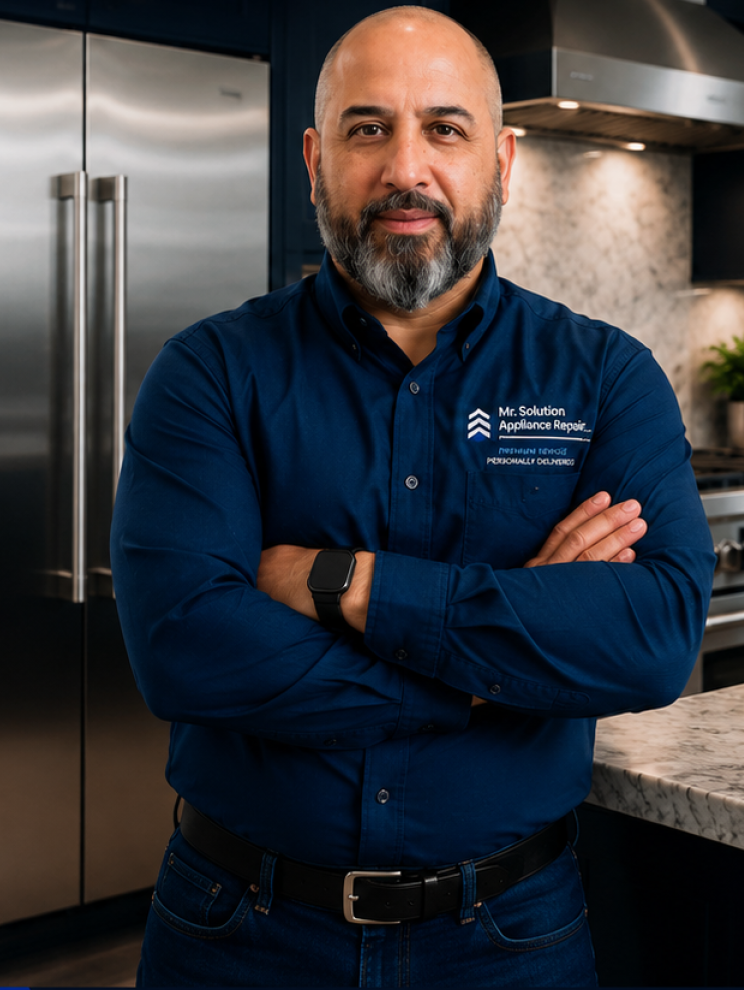 Jaime Miranda, owner and technician of Mr. Solution Appliance Repair